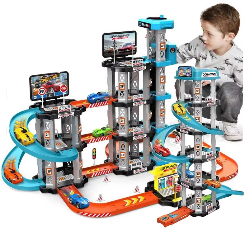 Catapult Launcher Toy - Car Racing Track Ramp Toy Children