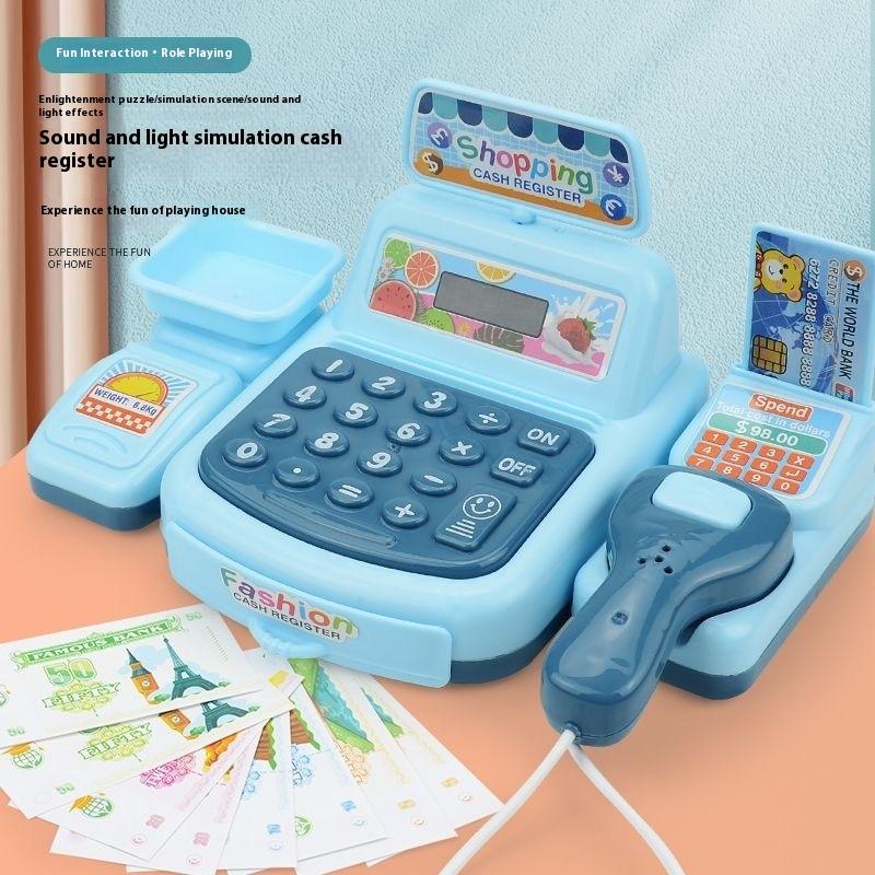 Toy Cash Register - New·1Set Electronic Game Lighting And Sound