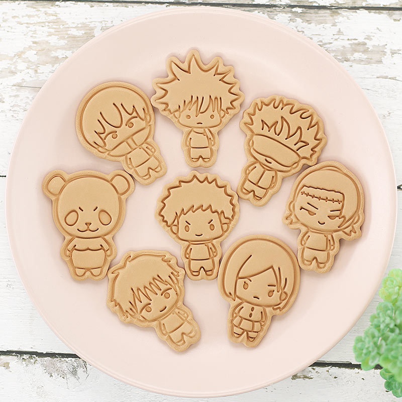 8pcs Jujutsu Kaisen Cake Cooki - Kids Toys Kitchen Set review and price