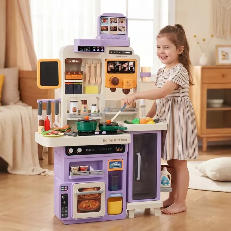 90cm Large Pretend Play Kitche - Kids Toys Kitchen Set review and price