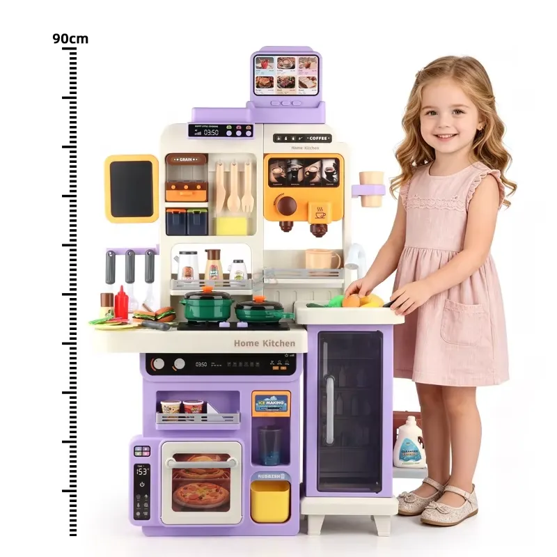90cm Large Pretend Play Kitche - Kids Toys Kitchen Set review and price