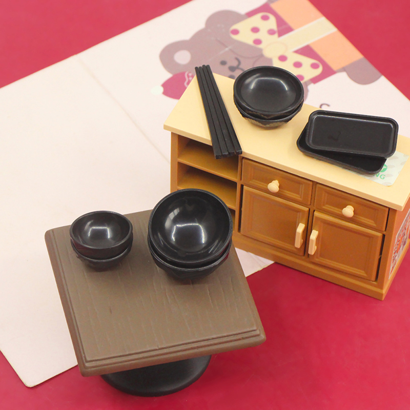 1 set 1:6 1:12 Dollhouse Minia - Kids Toys Kitchen Set review and price