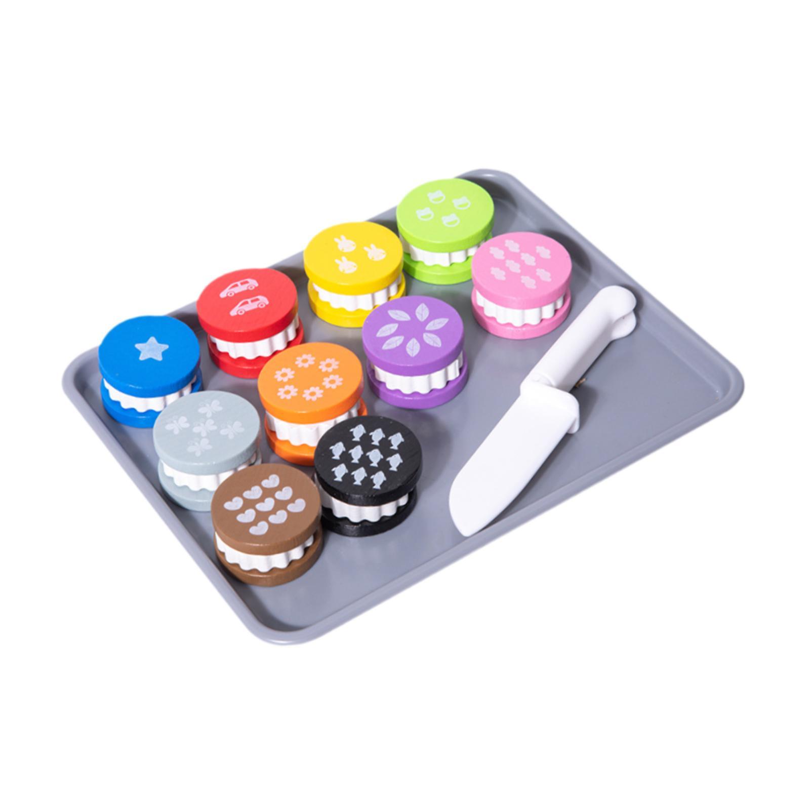 Wooden Toy Food Cookie Playset - Kids Toys Kitchen Set review and price