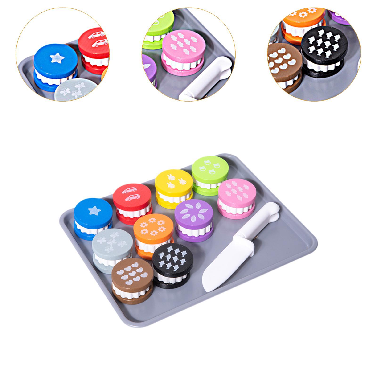 Wooden Toy Food Cookie Playset - Kids Toys Kitchen Set review and price