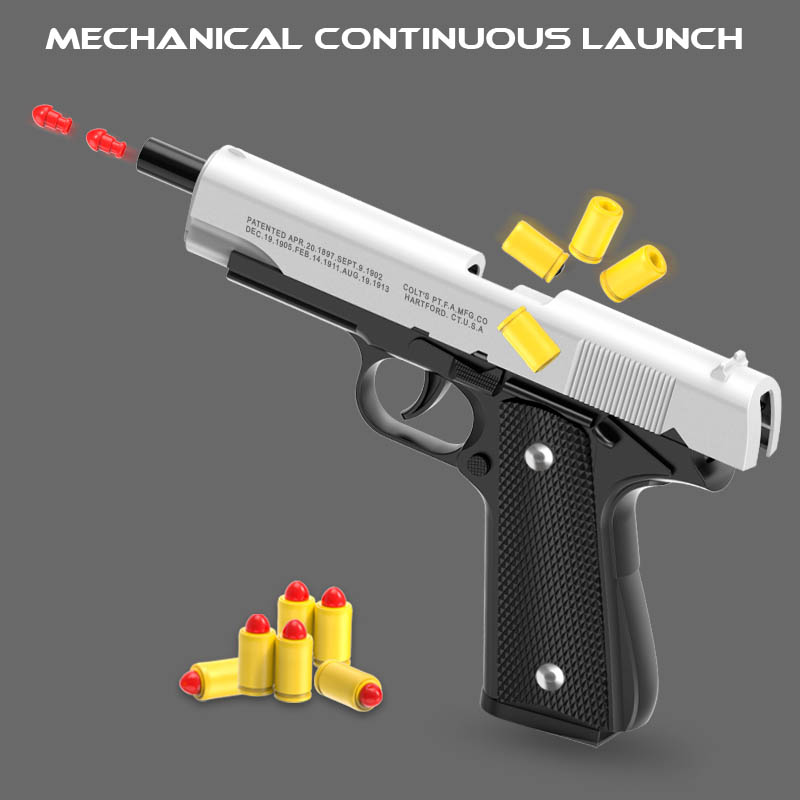 M1911 Colt Toy Gunman Gun, Sof - Catapult Launcher Toy review and price