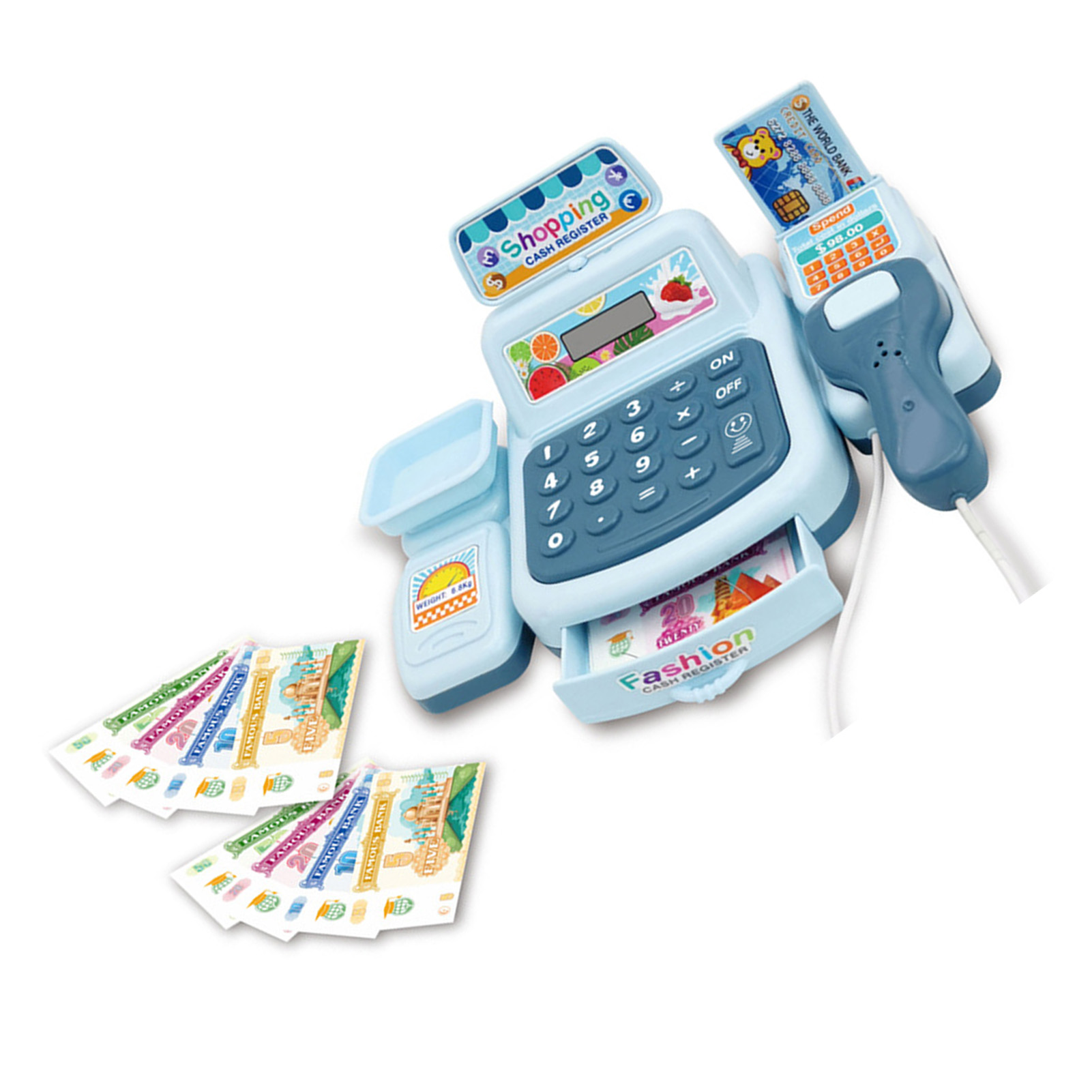 Cash Register Playset Supermar - Toy Cash Register review and price