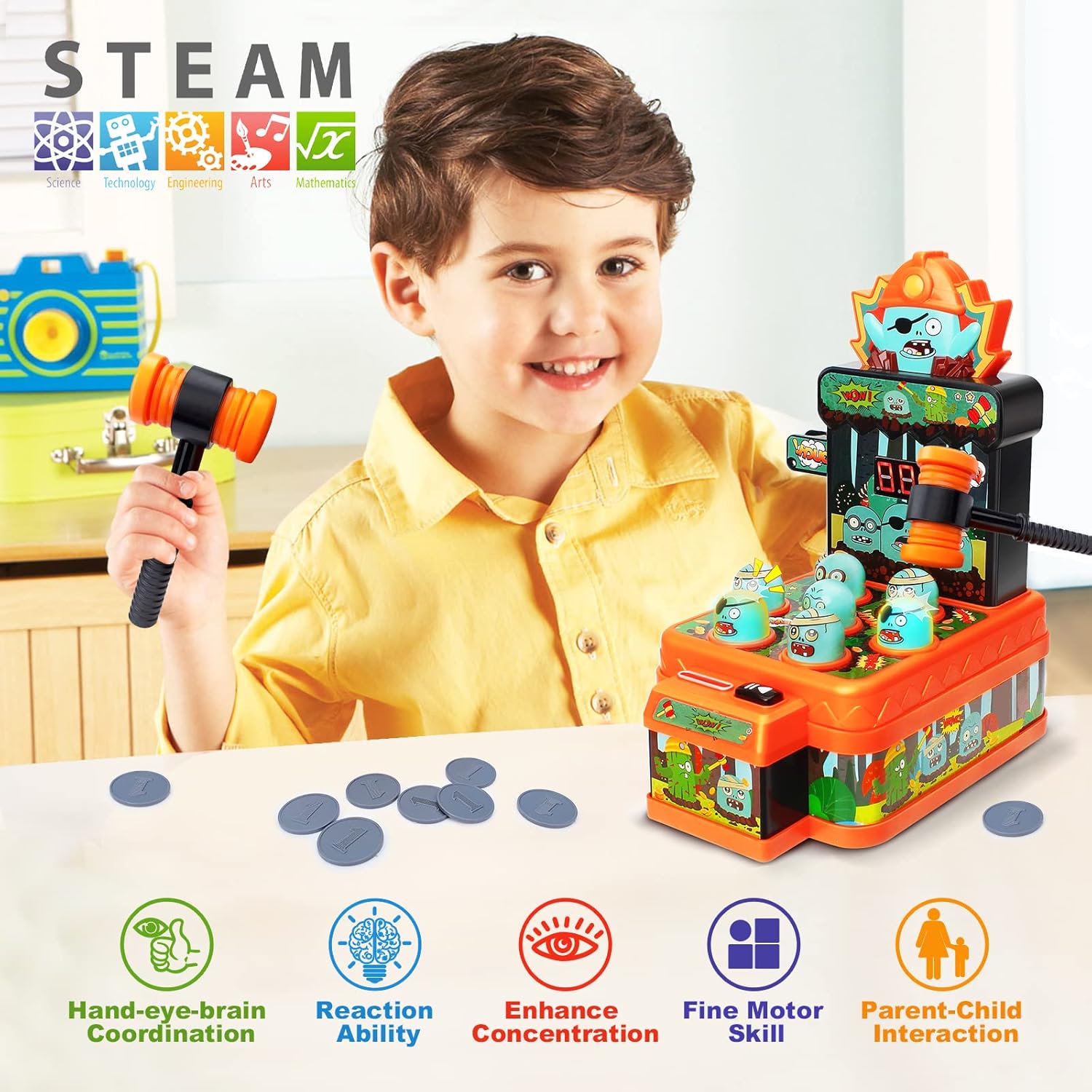Zombies Whack Game Toys for Ki - Kids Zombie Toys review and price