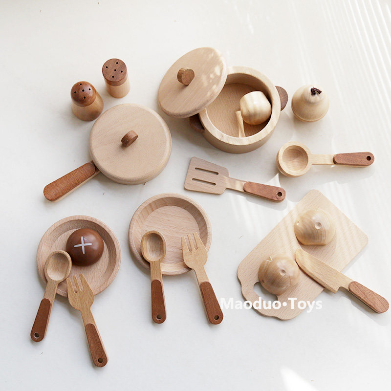 Maoduo Toys Beech Wooden Kids  - Kids Toys Kitchen Set review and price