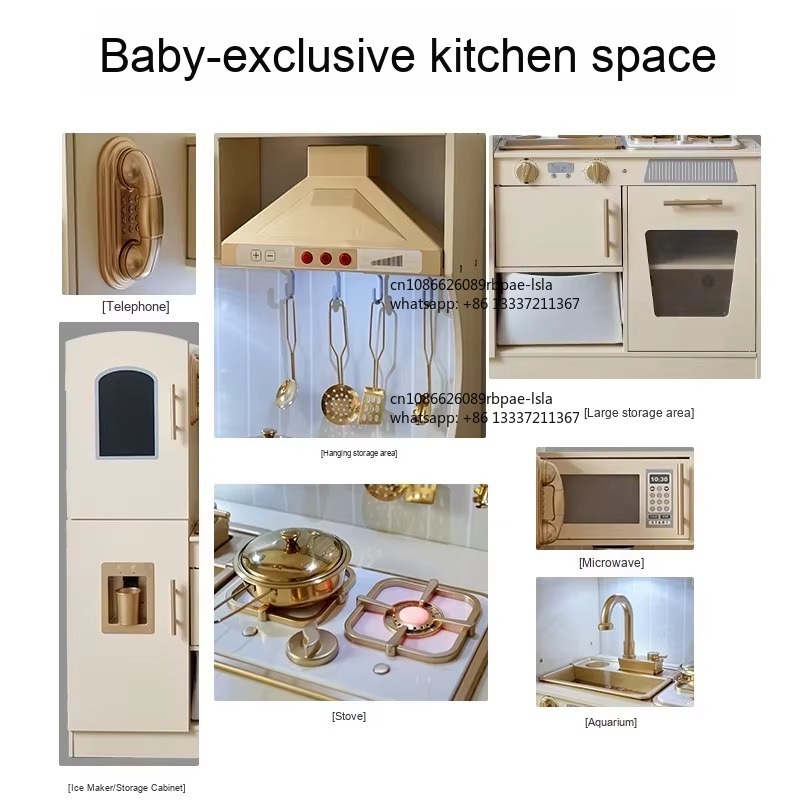 Educational Wooden Pretend Pla - Kids Toys Kitchen Set review and price