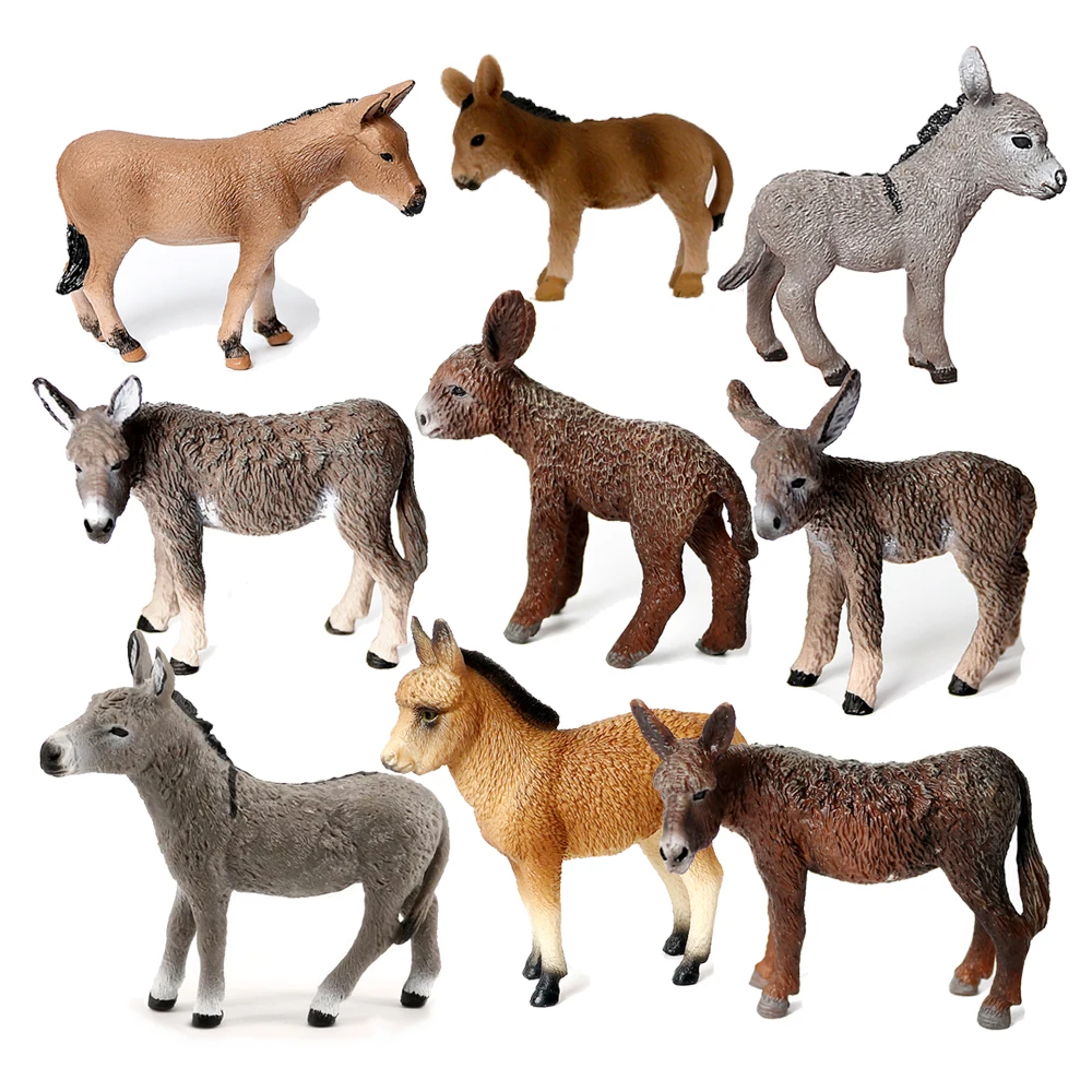Donkey Model Toy Animals Figur - Kids Toys Xmas review and price