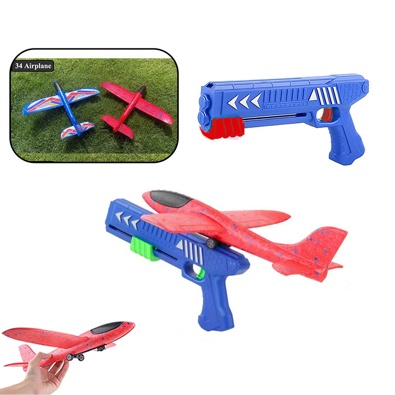 HH Kids 24/34cm Foam Plane Lau - Catapult Launcher Toy review and price