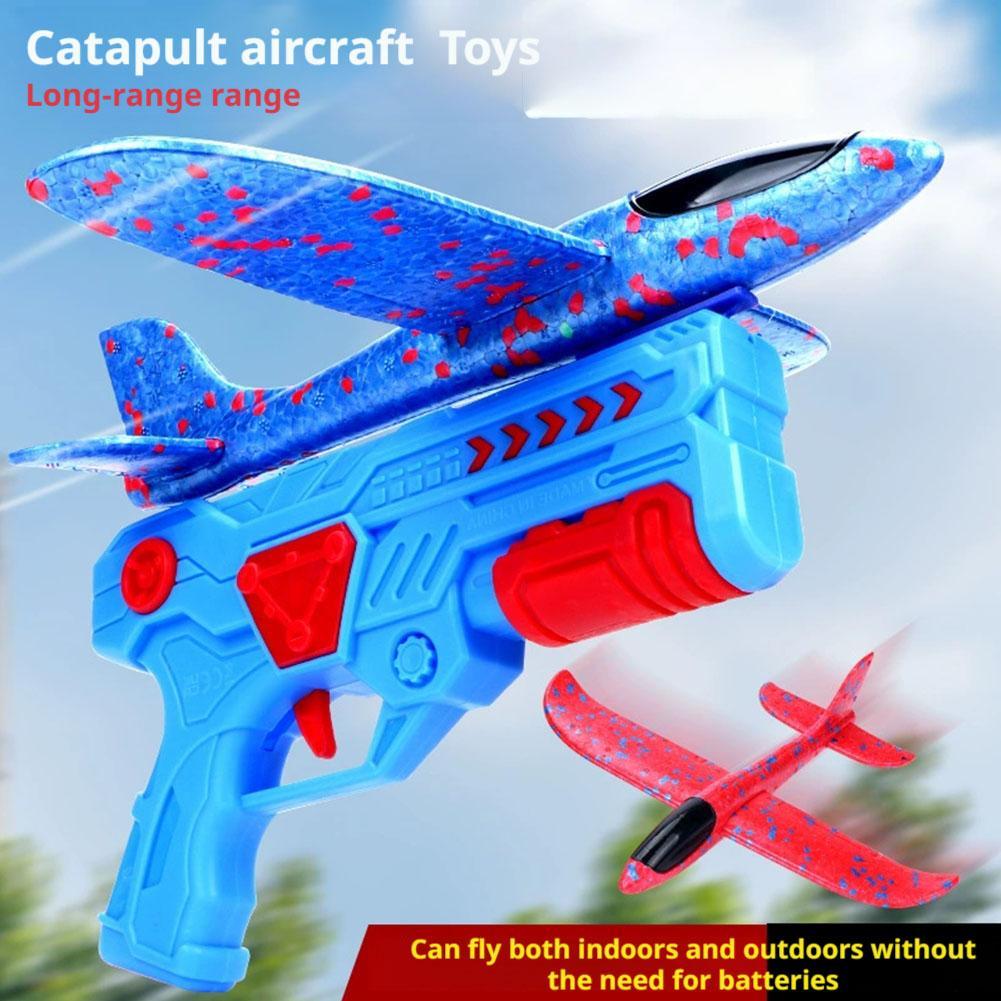 Glowing Foam Aircraft 10M Laun - Catapult Launcher Toy review and price