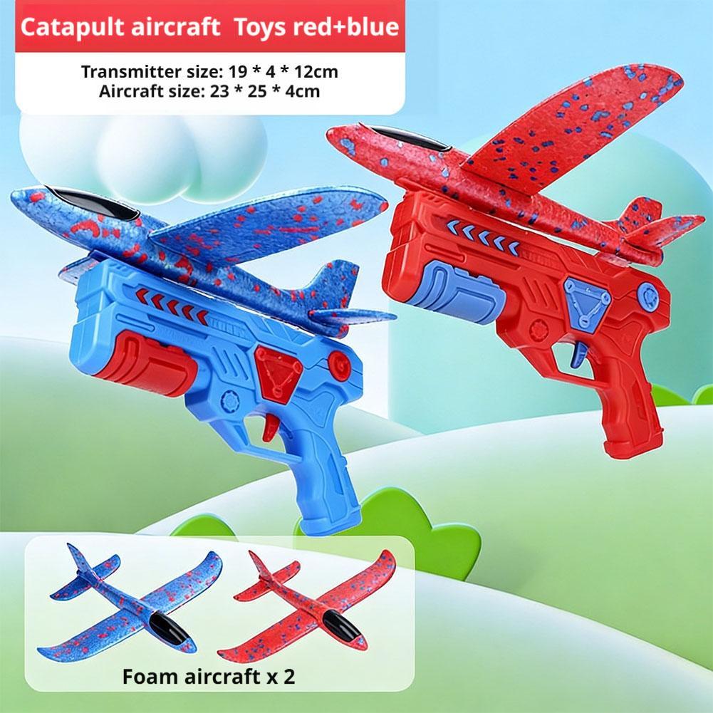 Glowing Foam Aircraft 10M Laun - Catapult Launcher Toy review and price