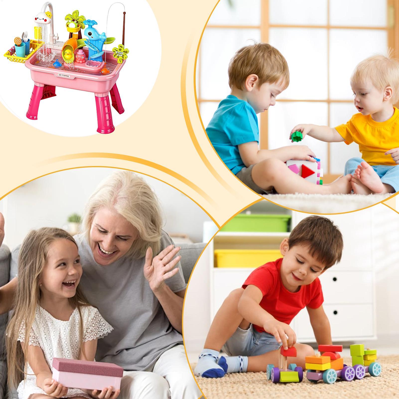 Kids Electric Play Sink with R - Kids Toys Kitchen Set review and price