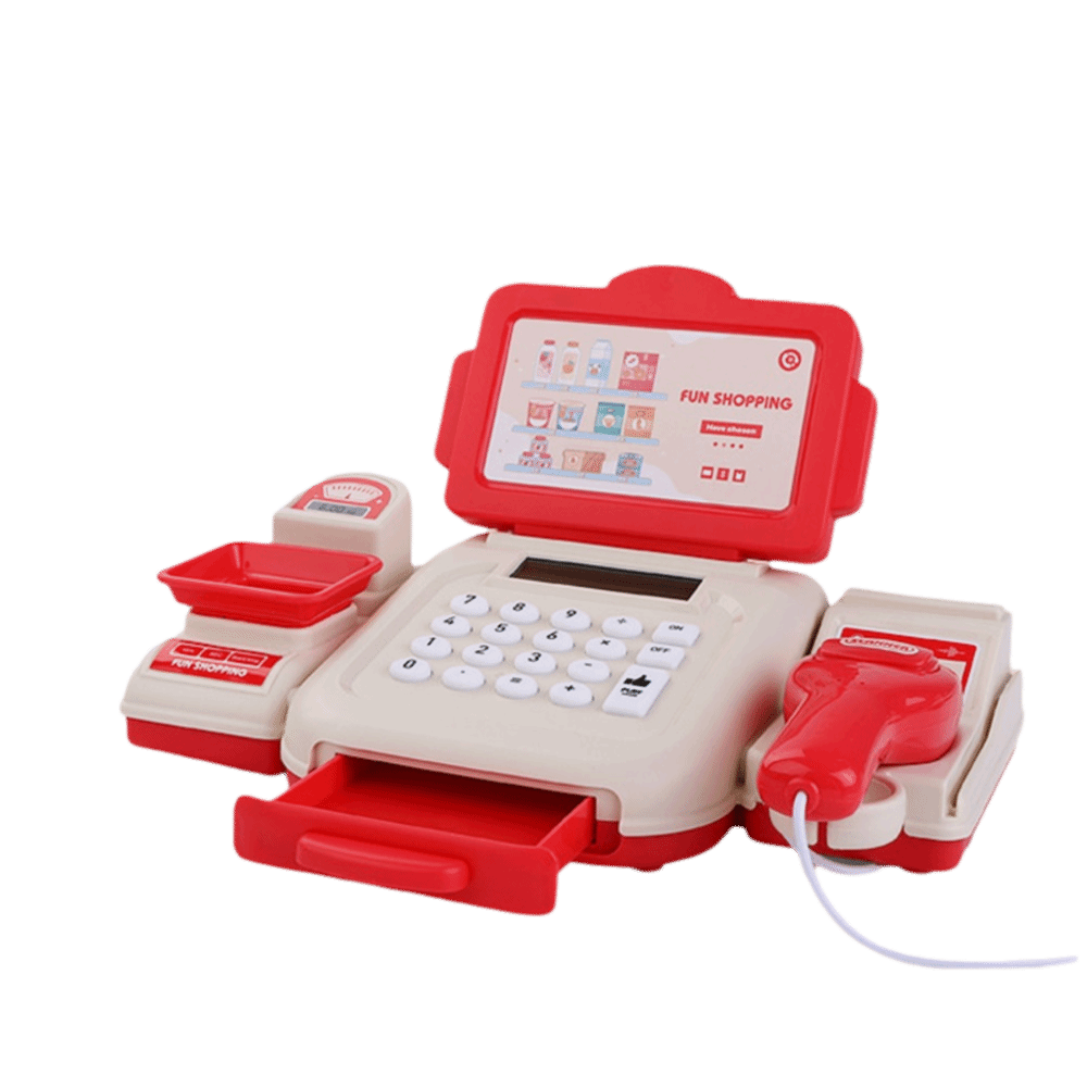 Puzzle Simulation Supermarket  - Toy Cash Register review and price