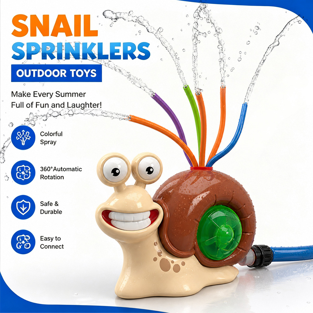 Water Spray Outdoor Toy Snail  - Kids Yard Toys review and price